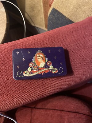 Mülleimer Cadburys Blech Royal Souvenir Queen Elizabeth 11 Krönung 1953 Royalty