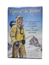 TIGER OF THE SNOWS-TENZING OF EVEREST, JAMES R. ULLMAN, 1ST ED (Hardcover, 1955)