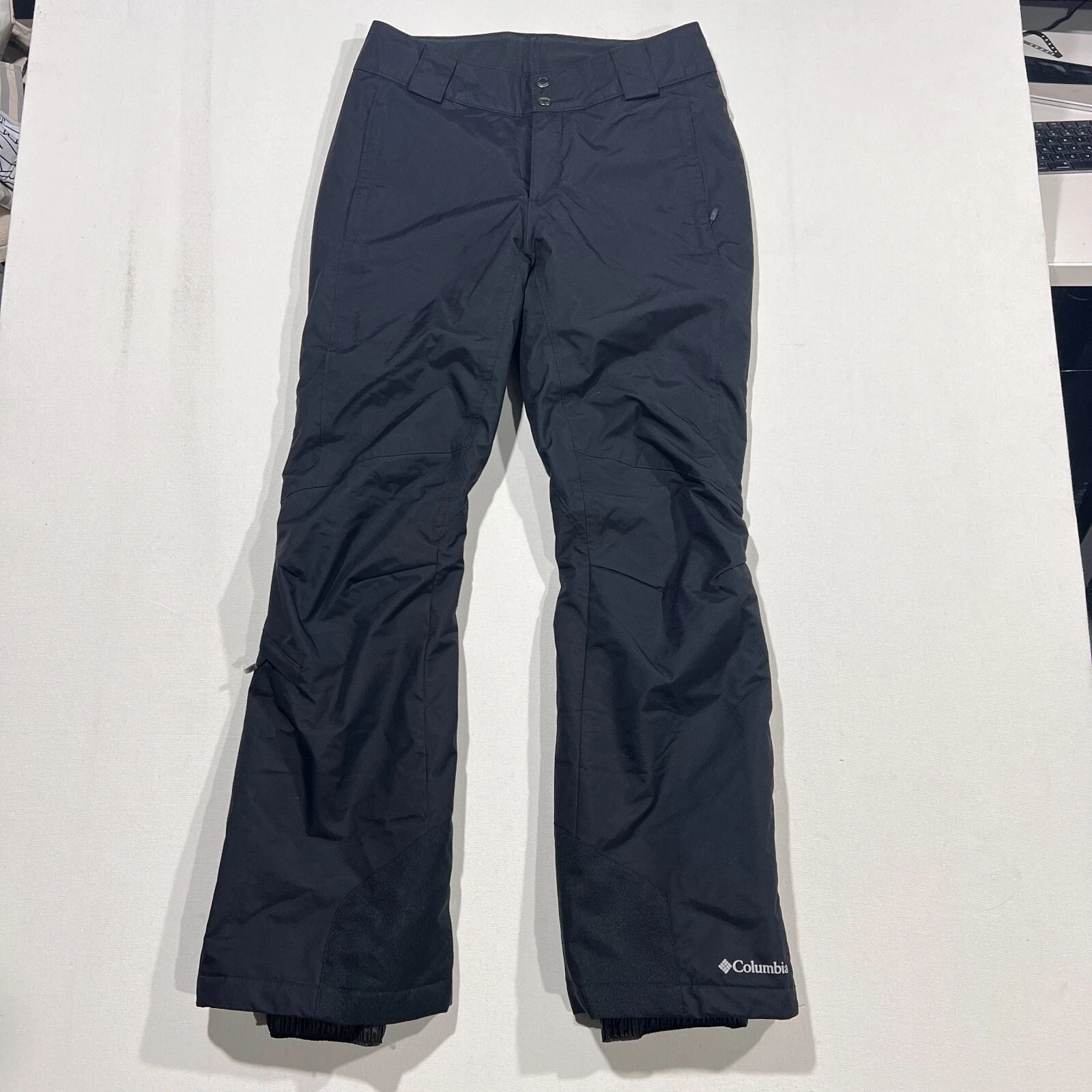 Columbia Unisex Adults Black Bugaboo Omni-Heat Zip Pockets Snow Pants Size S