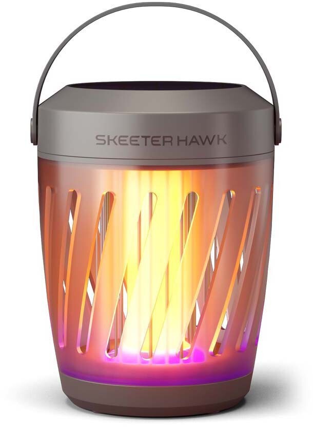 Skeeter Hawk Solar Zapper & Lantern SKE-ZAP-1007 w/ Flickering