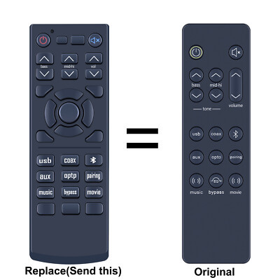 Replacement Remote Control For NUBERT nuBOXX A-125 pro Active Speaker System New