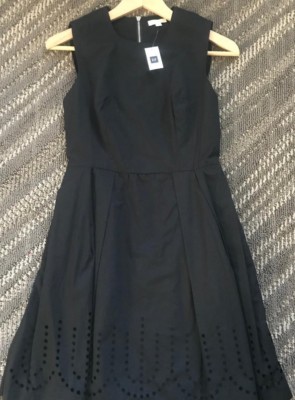 Gap Designed & Crafted Black Dress new w/ tag size 0
