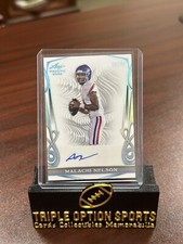 2023 Leaf Trinity - Blue BA-MN1 Malachi Nelson Auto /25 AU, RC 