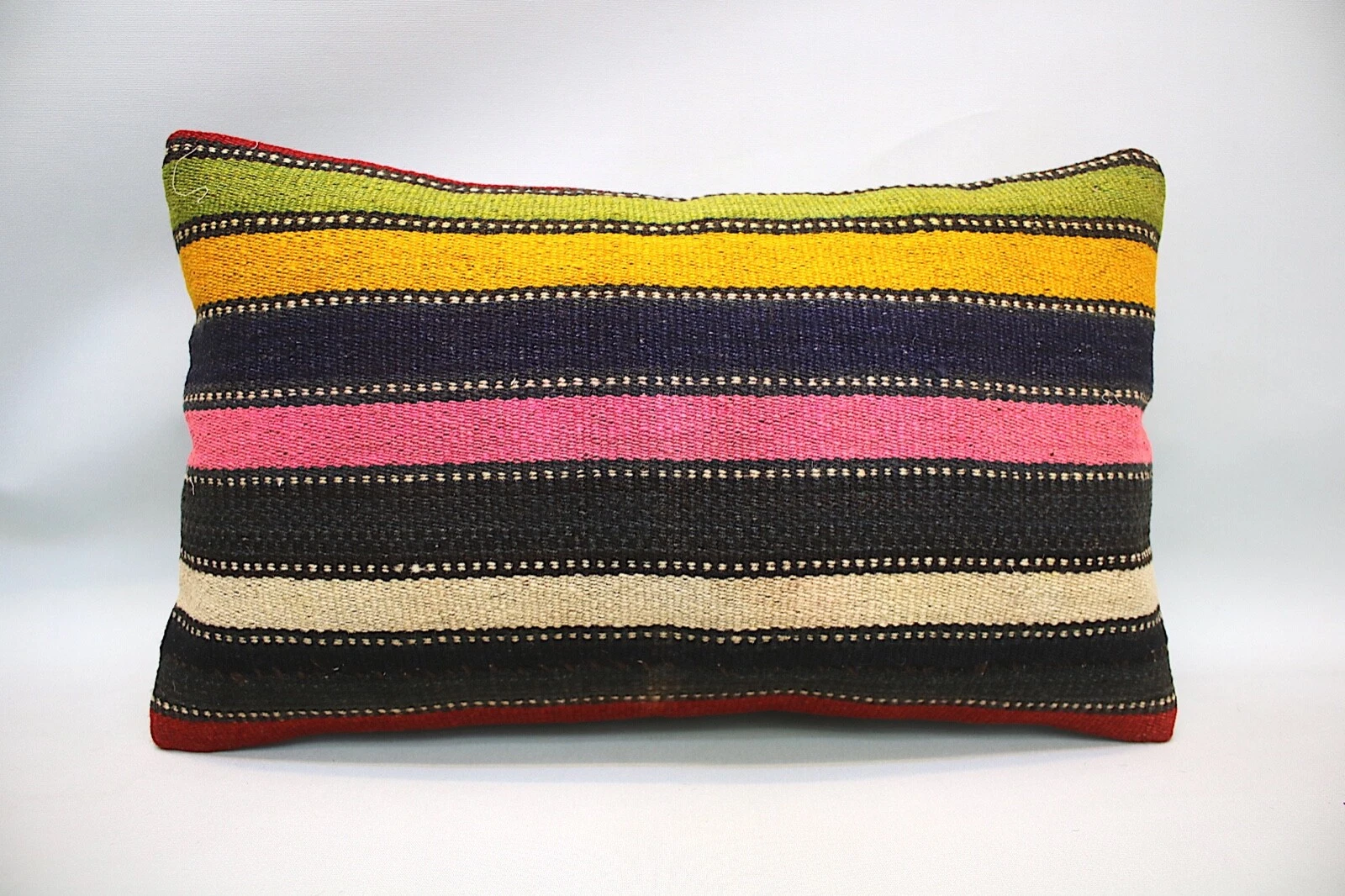 Kilim Sofa Pillow, 12x20 inc, Decorative Pillow, Throw Pillow, Accent Pillow