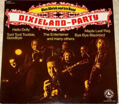 Alex Welsh & His Band Dixieland-Party Black Lion Records Vinyl LP