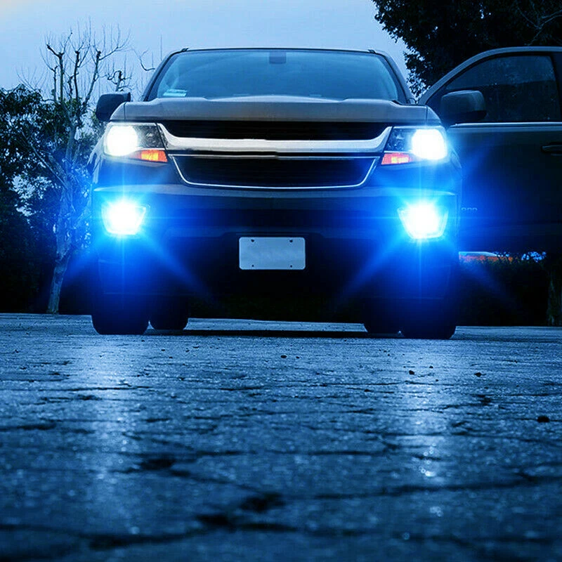2x 8000K LED Fog Light Bulbs Ice Blue For Cadillac Escalade EXT 2002-2005 2006 - Image 3 of 4