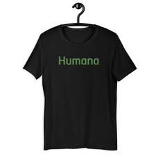 Humana Health Insurance Men Women logo T-Shirt Tee S-5XL   