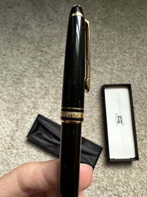 ペン/マーカー 1980sMONTBRANC MEISTERSTUK  BALLPOINTPEN Montblanc Meisterstuck 164 Ballpoint Pen, vintage late 1980s-Exc