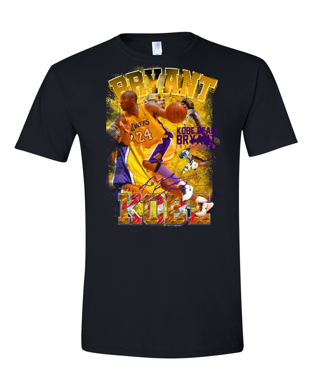 Kobe Bryant - Vintage Graphic Tees - Short Sleeve SIZE S-4XL - FREE SHIPPING!!-image