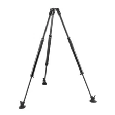 Manfrotto 635 Fast Single Tube Carbon Fiber Tripod Legs Spiked Feet (Black)