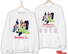 Fontaines Dc 2025 Tour Shirt Band Fan Unisex White Sweater