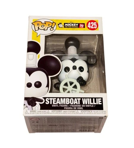 Funko Pop! Disney - Mickey Mouse Steamboat Willie #425