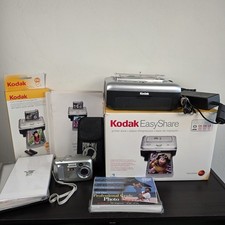 Kodak EasyShare Printer Dock Bundle Camera PH40 New Cartridge Paper Tested Works