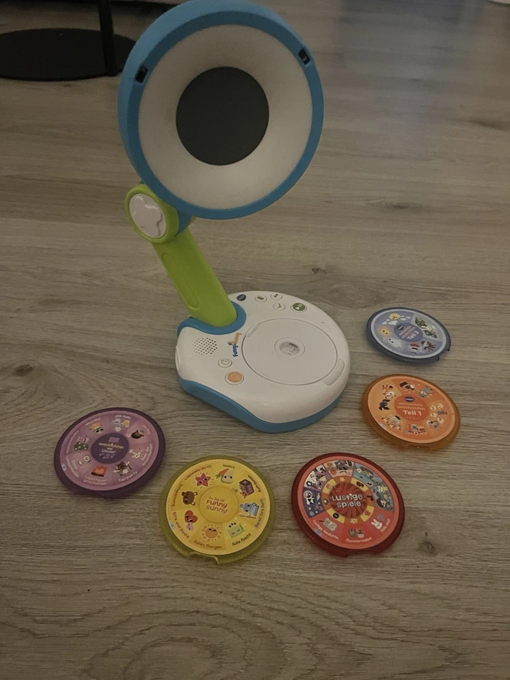 Vtech Funny Sunny interaktive Lampen - Freundin - blau - wie neu