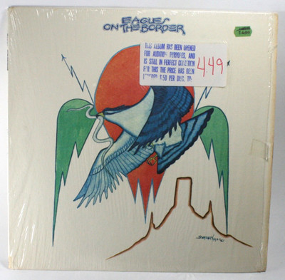 Eagles - Lp - On The Border - 70's Classic Rock Pop Don Henley