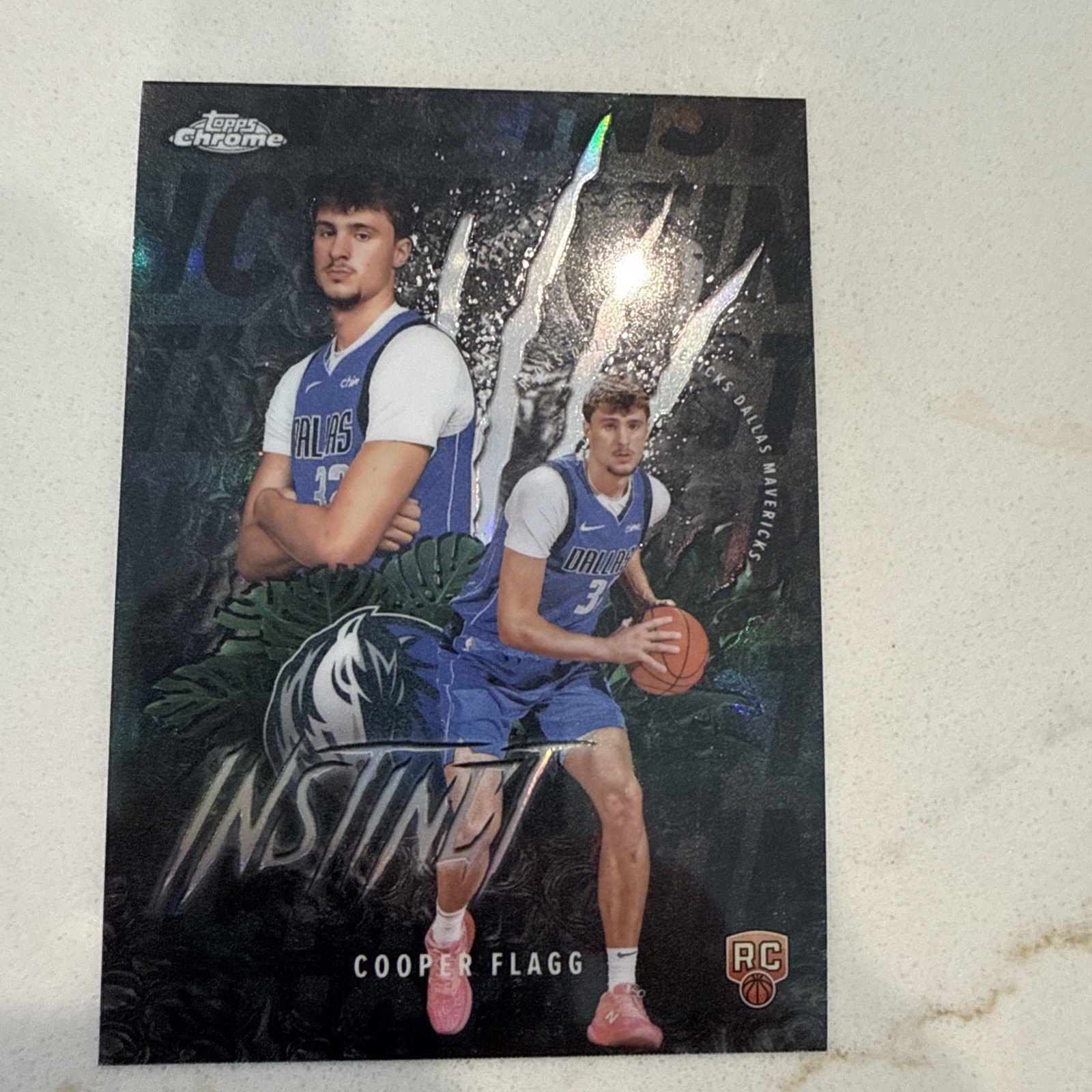 2025-26 Topps Chrome - Cooper Flagg Instinct Refractor #INS-11 (RC)