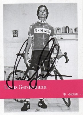 Linus Gerdemann (Radsport), sign. T-Mobile-AK