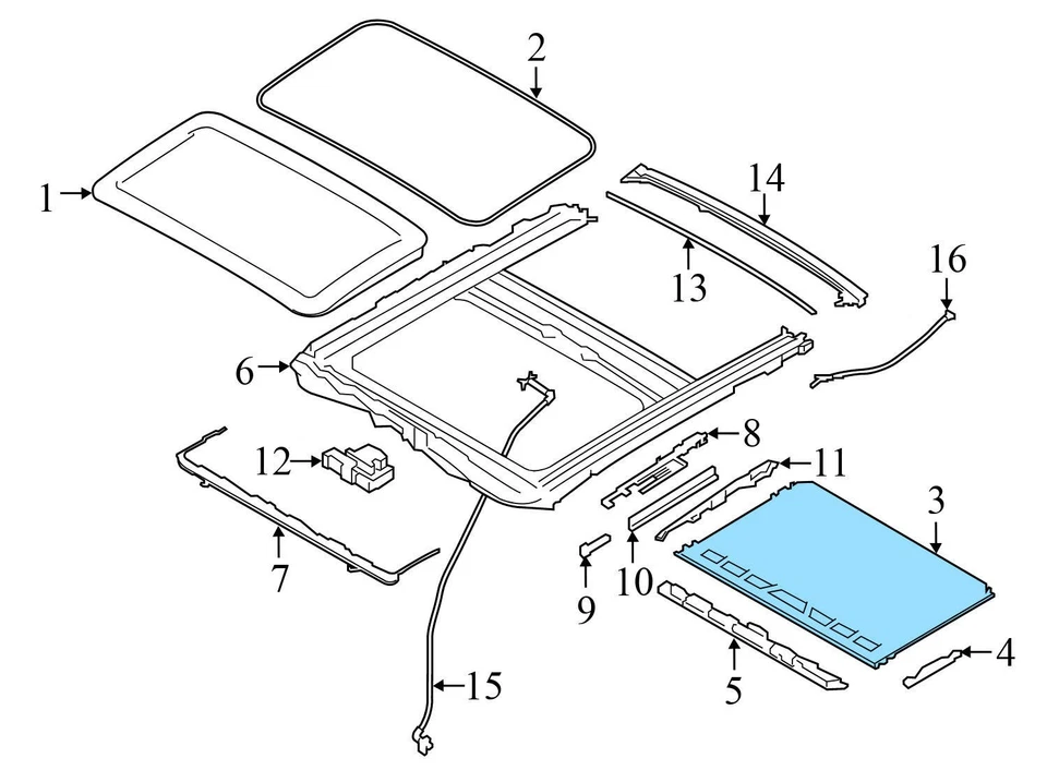 BMW M235I XDRIVE 2015-2016 - techo corredizo/techo corredizo pantalla 7288234 Foto 4 de 4