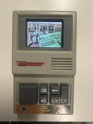 Basic Fun Where in The World Is Carmen Sandiego Handheld Electronic Game - 09613