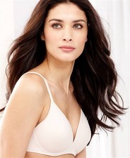 NWOT Warner's 36C Elements Of Bliss Wire-Free Bra with Lift 1298 White 129044