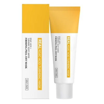 Real Kojic Acid Turmeric Fit, Dark Spot Wrapping Mask, Vitamin C & Glutathion...