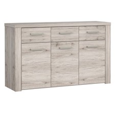 Sideboard - Sandeiche - 136 cm breit Sideboard Kommode TV Sideboard