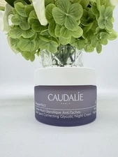 Caudalie Vinoperfect Brightening Glycolic Night Cream 1.6 oz/50ml Damage Bottle