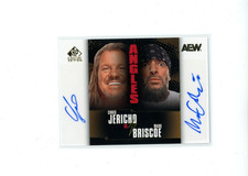 2025 SP Signature Edition AEW Chris Jericho Mark Briscoe #SPG-JB Angles Auto
