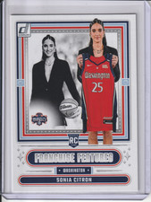 2025 Panini WNBA Donruss Sonia Citron Franchise Features RC #17 Mystics