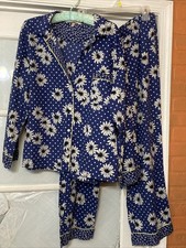Victorias Secret Xl Pajama Set 100 Cotton Y2k Daisies