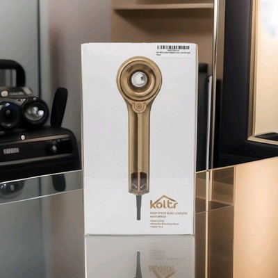 Koltr BLDC Leafless Hair Dryer High Speed Ionic Fast Drying Quiet -New