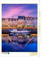 Calvendo Puzzle Nyhavn Am Abend | 2000 Teile Lege-GrößE 90 × 67 Cm Foto-Puzzle F