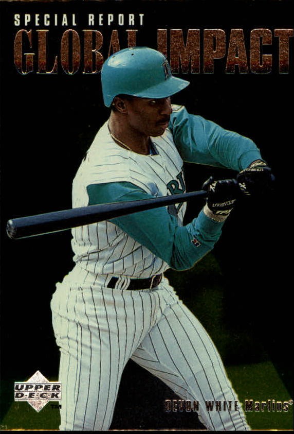 1997 Upper Deck #191 Devon White GI - BB
