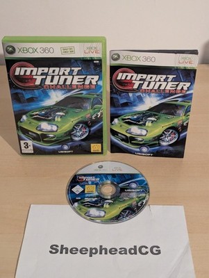 Import Tuner Challenge Xbox 360 PAL - Disc Near Mint, getestet & komplettes Handbuch