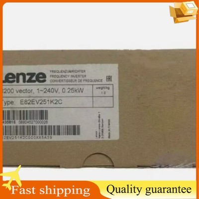 E82EV251K2C LENZE 8200 Vector Frequency Inverter 0.25kW 1PCS NEW