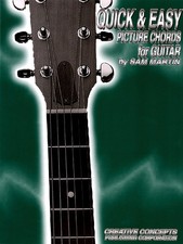 Quick  Easy Picture Chords for Guitar Learn to Play Music Lessons Book