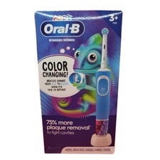 Oral-B Battery Powered Kids Rechargeable Electric Toothbrush Changing Bristles