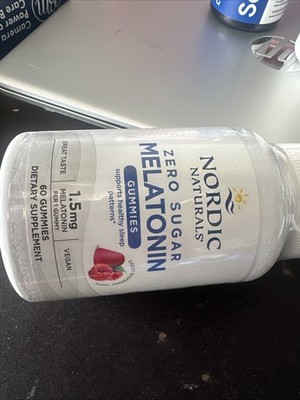 Nordic Naturals Melatonin Gummies - Help Maintain Healthy Sleep Naturally, 60 ct