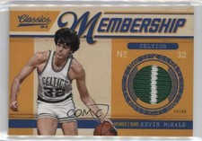 2010 Classics Classic Membership Materials Prime 48/49 Kevin McHale #31 HOF 9v7