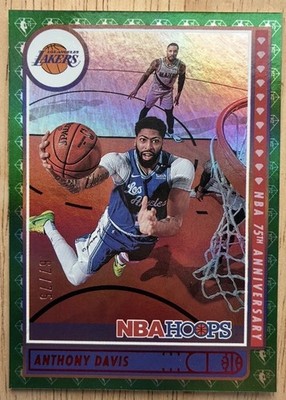 2021-22 Panini NBA Hoops - Anthony Davis #146 75th Anniversary /75