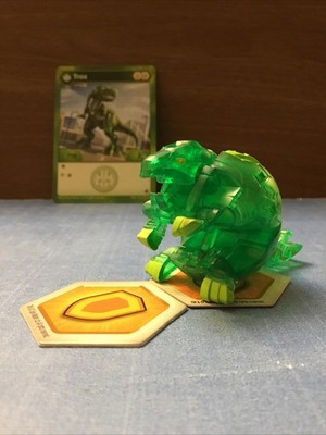 Bakugan Battle Brawlers Ventus Trox With Character Card And Two Cores