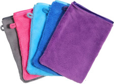 Mikrofaser Waschlappen Gesicht Körper Korallensamt Wasseraufnahme Set