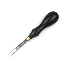 OWDEN Professional French Style Wide Mouth Skiving Tool, Leather Edge bevelers T