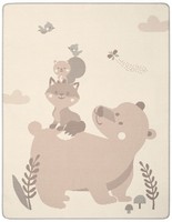 Biederlack Babydecke 'Foxy & Friends' 75 X 100 Cm Beige - 822055