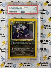 2001 Pokemon Neo Discovery Houndoom Holo #4/75 PSA 9 - Has Massive SWIRL on eBay