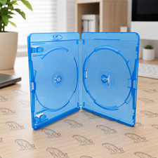 Amaray Blu Ray H&uuml;llen 2 Disc 14 mm Brandneu Ersatz - Kostenlose Lieferung
