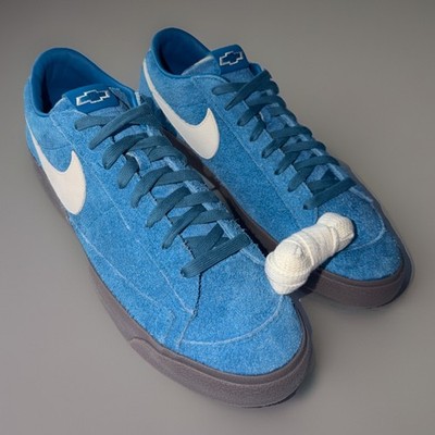 NEW Nike Devin Booker x Chevrolet x Nike Blazer Low Surf Blue Size 11.5 No Box Nike Blazer Low Book Devin Booker Chevrolet QS Surf Blue Sz  main image 4