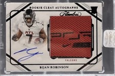 2023 Flawless Bijan Robinson Rookie Cleat Autographs RCA-BR Sealed /5 Falcons RC