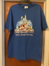Walt Disney World ‘Where Dreams Come True’ T-Shirt Size:Large NWT Official Merch