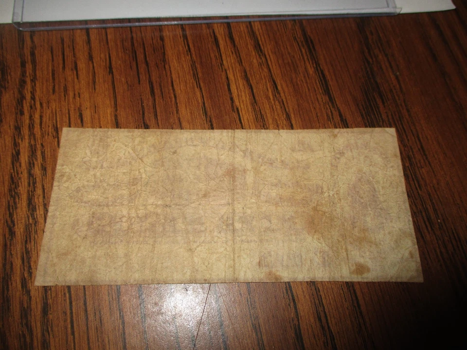 1837 FIVE CENTS EBY & KUNKLE MERCHANT SCRIPT STATE CAPITAL BANK HARRISBURG, PA. - Image 2 of 2